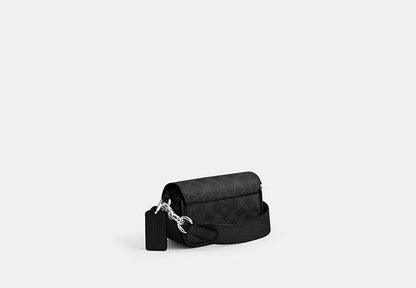 Flap Crossbody Bag In Signature Canvas
