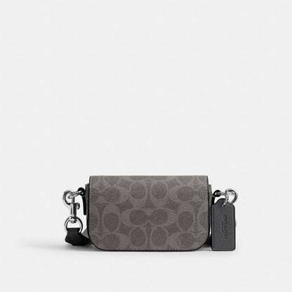 Flap Crossbody Bag In Signature Canvas