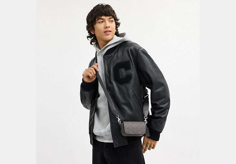 Flap Crossbody Bag In Signature Canvas