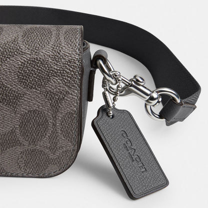 Flap Crossbody Bag In Signature Canvas