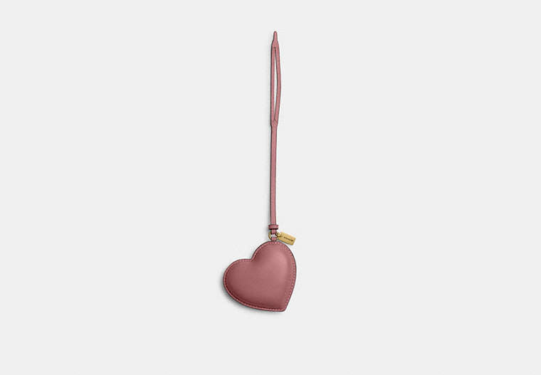 Heart Puffy Bag Charm