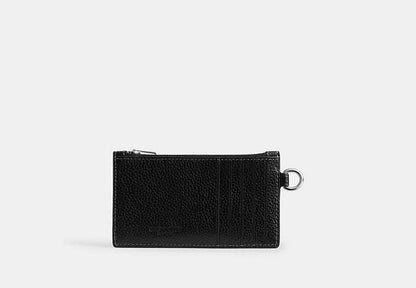 Zip Card Case With Chain