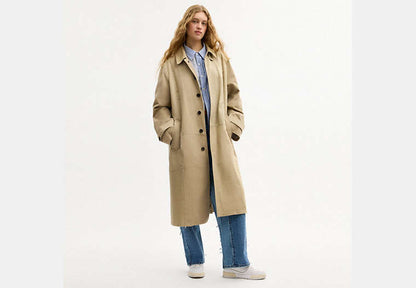 Repurposed Cotton Trench Coat