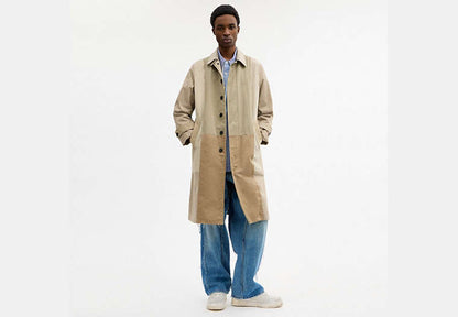 Repurposed Cotton Trench Coat