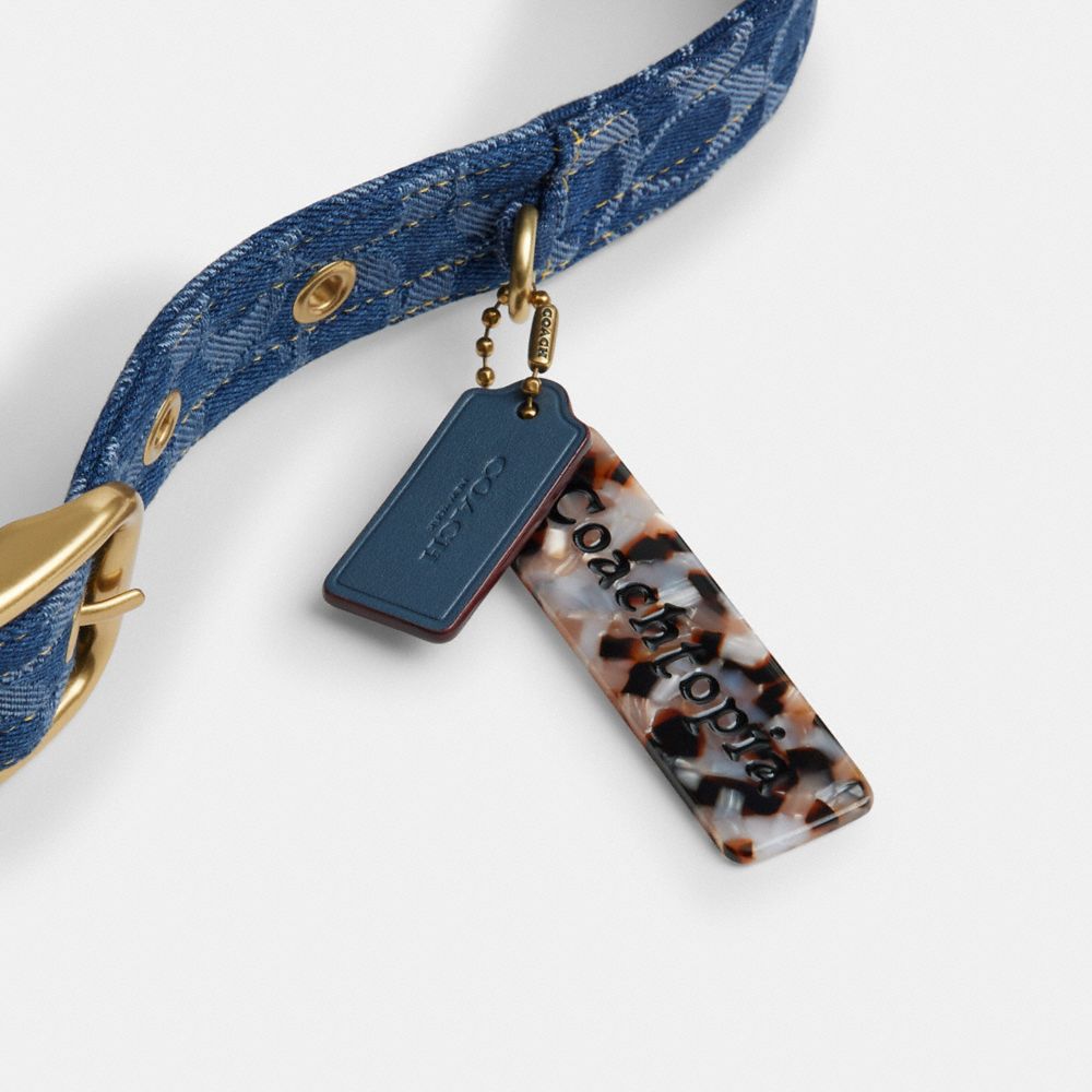 Cargo Shoulder Bag In Upcrafted Signature Denim
