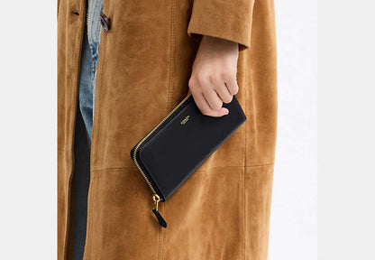 New York Slim Accordion Zip Wallet
