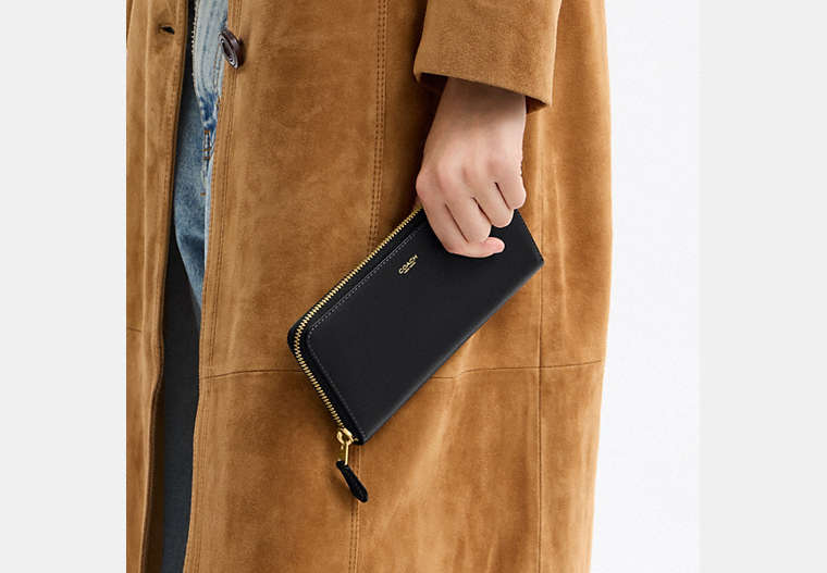 New York Slim Accordion Zip Wallet