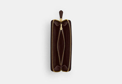New York Slim Accordion Zip Wallet
