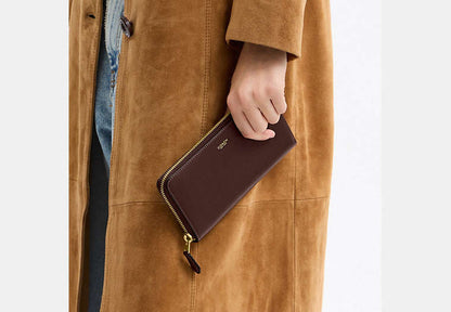 New York Slim Accordion Zip Wallet