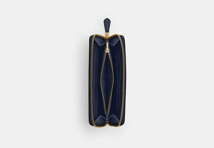 New York Slim Accordion Zip Wallet