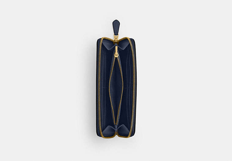 New York Slim Accordion Zip Wallet