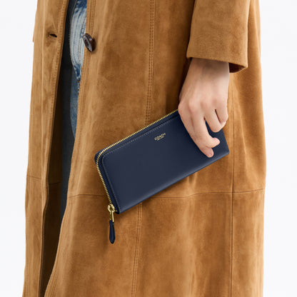 New York Slim Accordion Zip Wallet