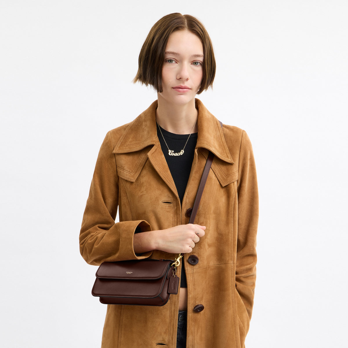 New York Elora Top Handle Crossbody Bag