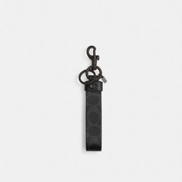 Loop Bag Charm In Signature Canvas