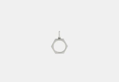 Hex Nut Single Earring