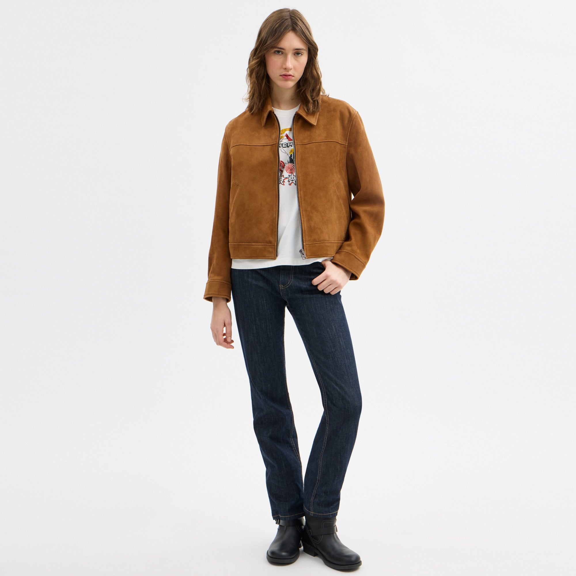 Suede Jacket