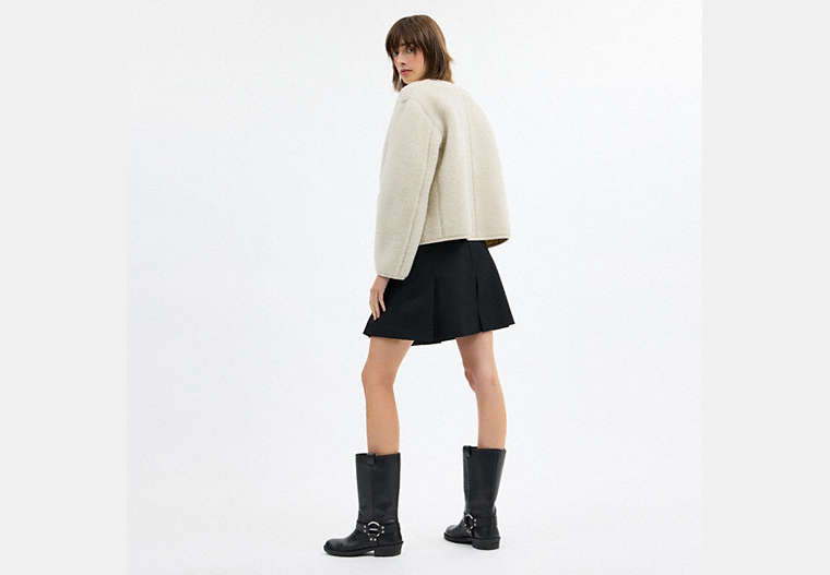 Short Sherpa Cardi Jacket