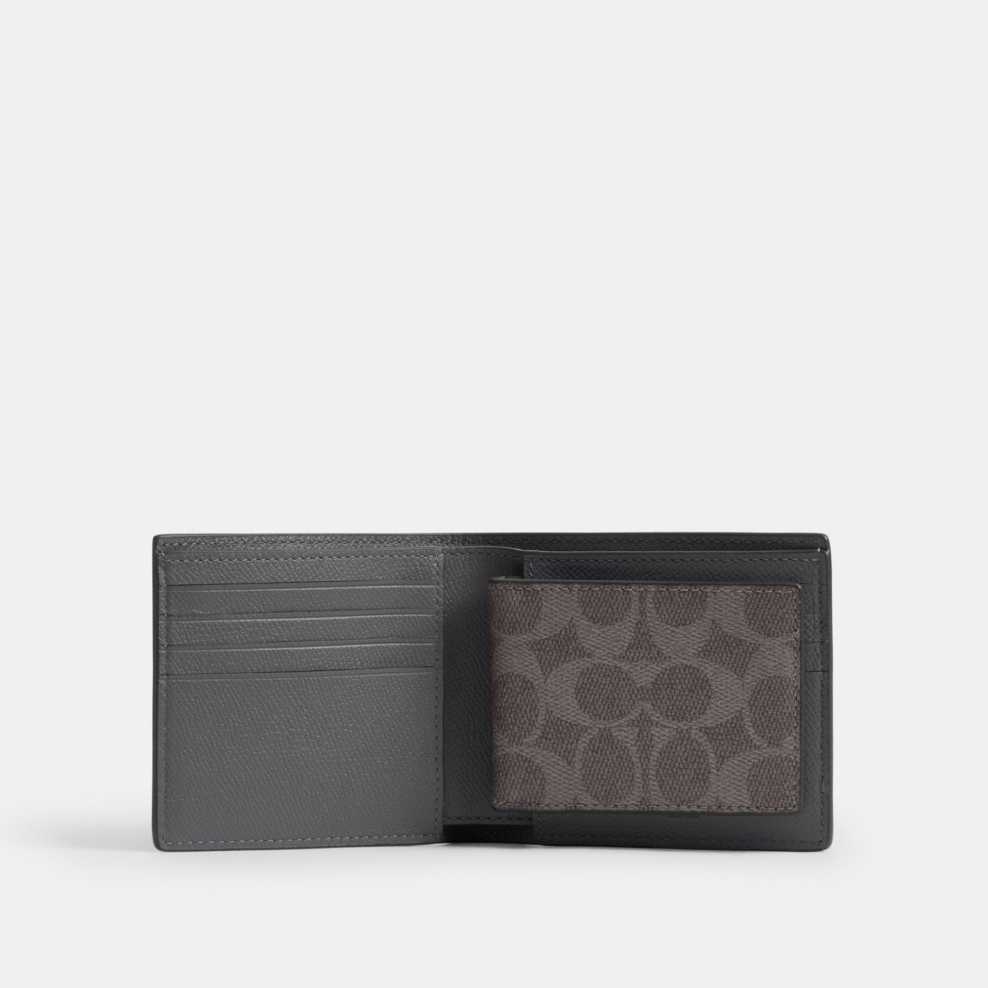 3-In-1 Wallet In Signature Canvas