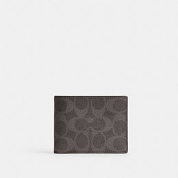 Slim Billfold Wallet In Signature Canvas