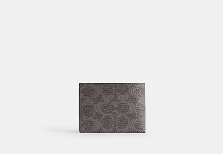 Slim Billfold Wallet In Signature Canvas