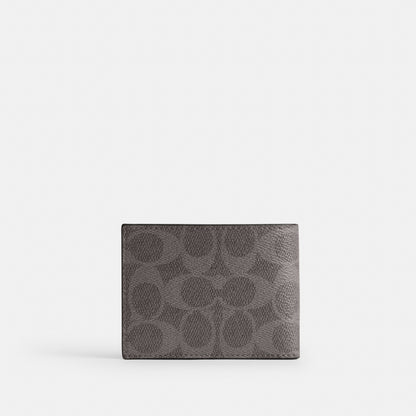 Slim Billfold Wallet In Signature Canvas