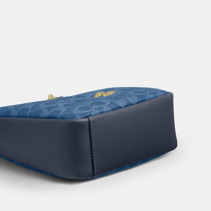 Hadley Mini Crossbody Bag In Signature Denim