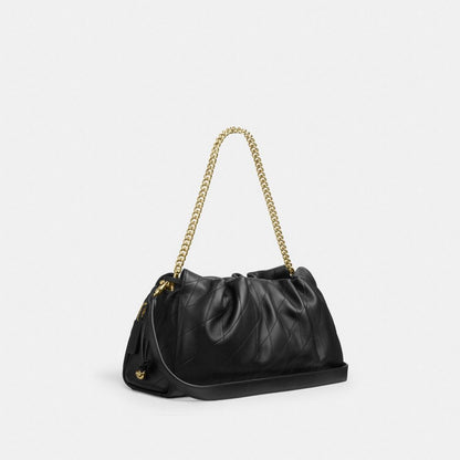 Faye Large Shoulder Bag With Quilting