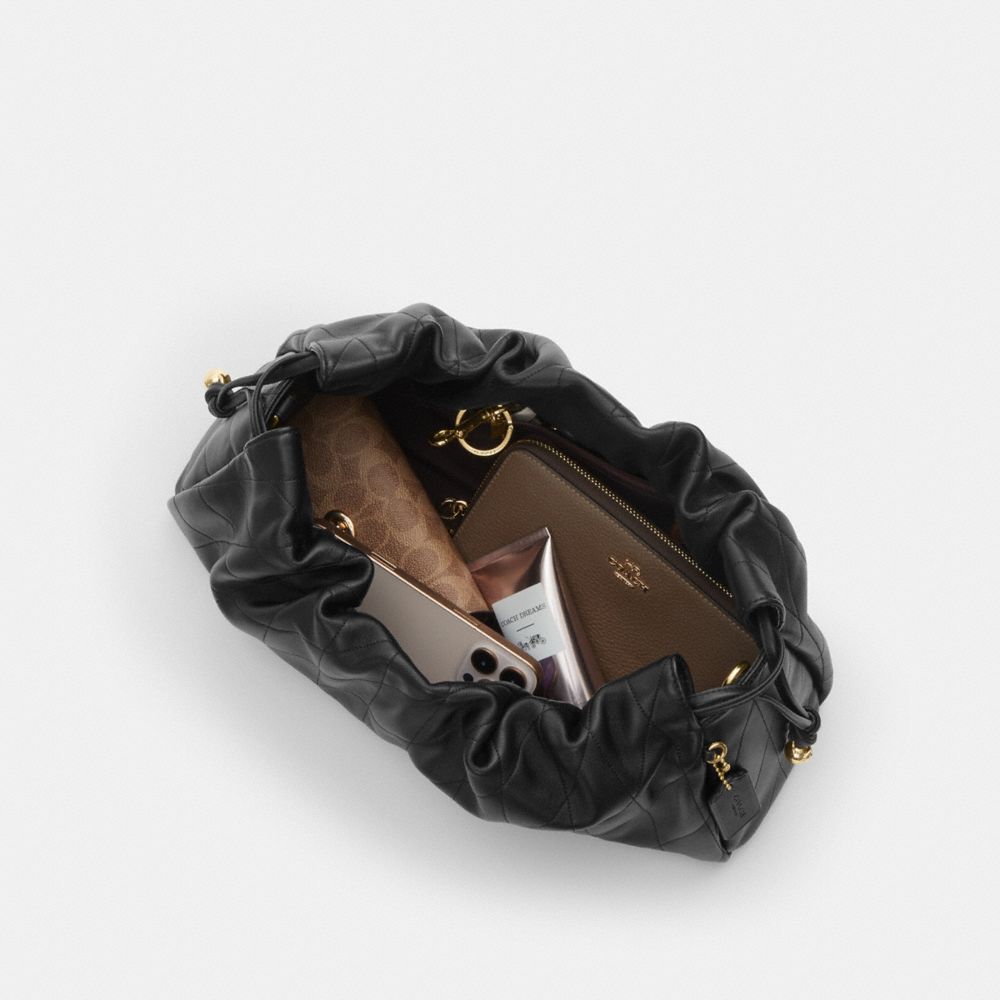 Faye Large Shoulder Bag With Quilting