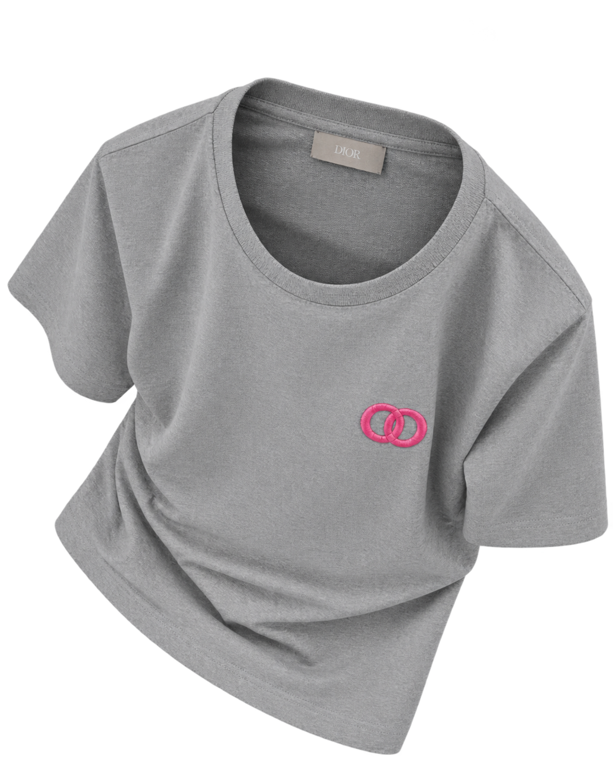 CD Icon Grey Cotton Jersey