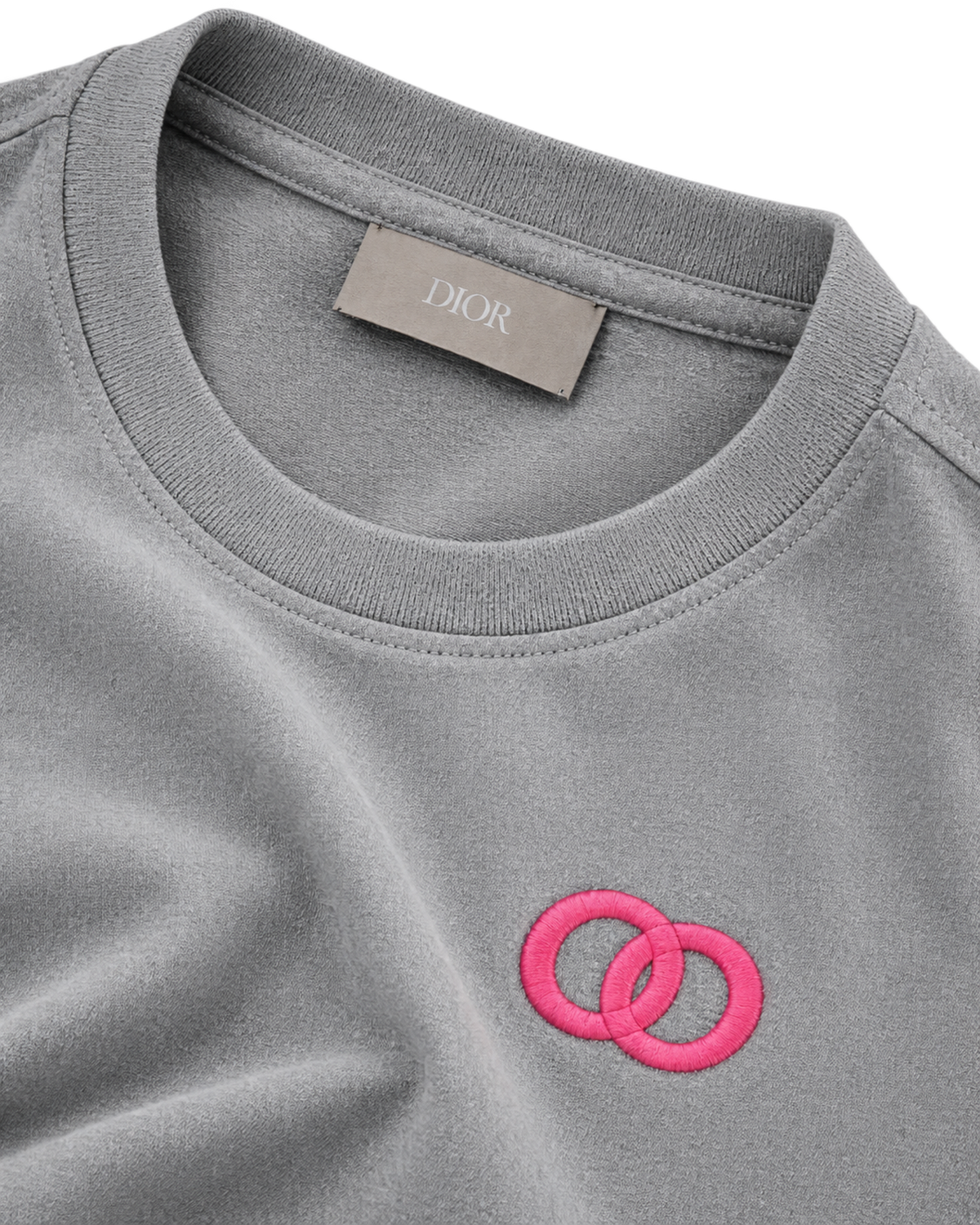 CD Icon Grey Cotton Jersey