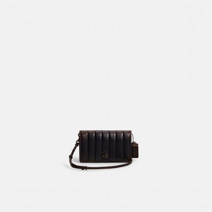 Restored Hayden Foldover Crossbody Clutch With Quilting