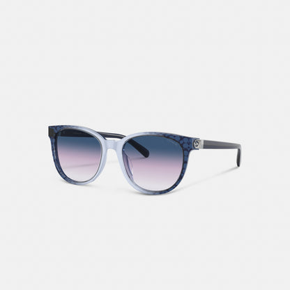 Horse And Carriage Round Sunglasses
