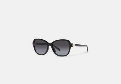 Hinged Horse And Carriage Square Sunglasses