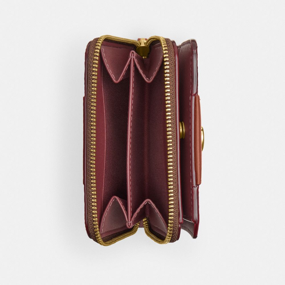 Essential Billfold Wallet In Colorblock Signature Canvas