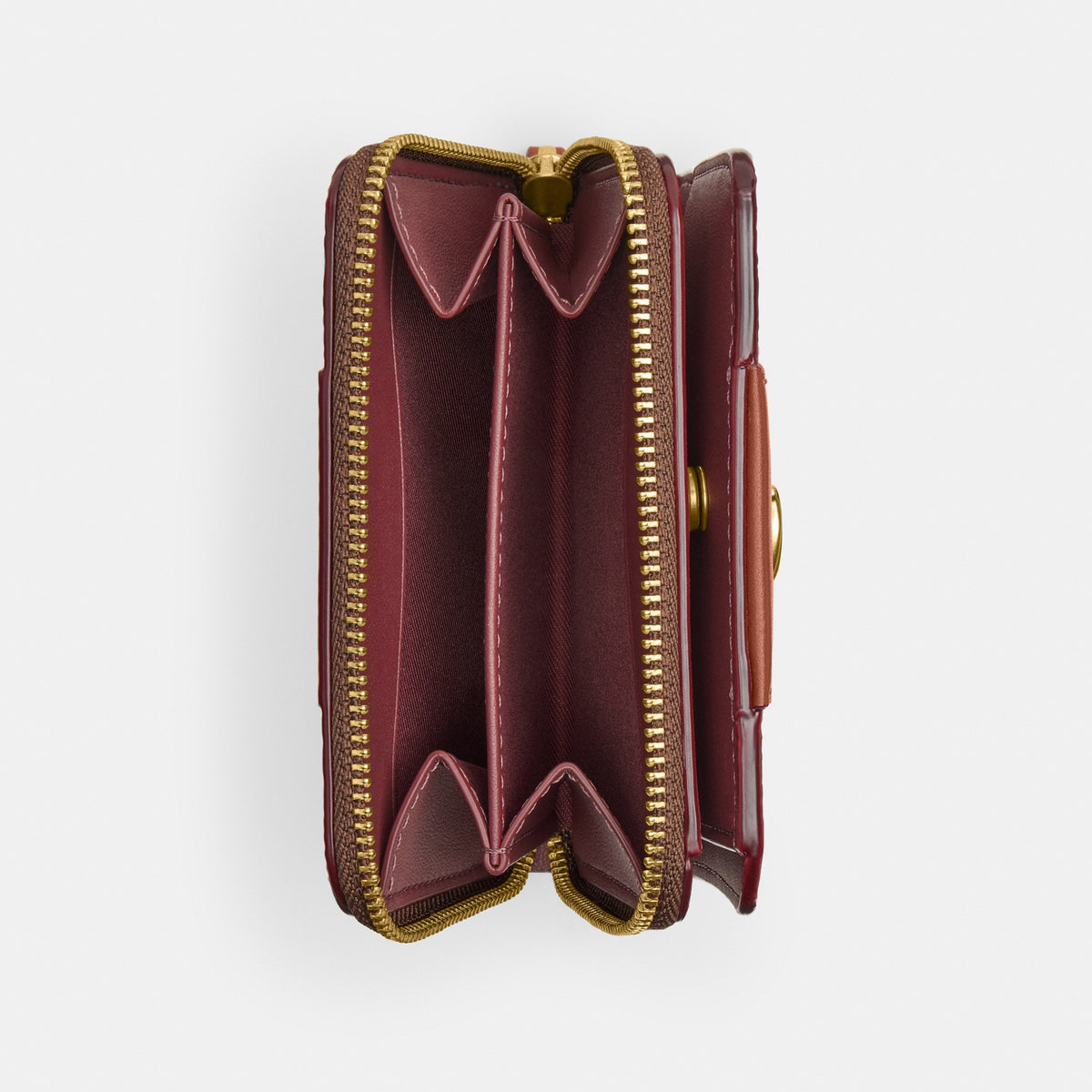 Essential Billfold Wallet In Colorblock Signature Canvas