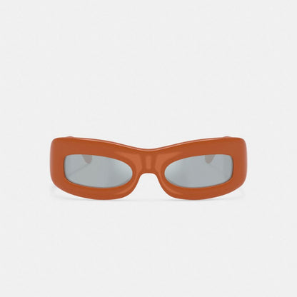 Chunky Narrow Rectangle Sunglasses