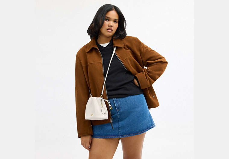 Faye Mini Drawstring Bag