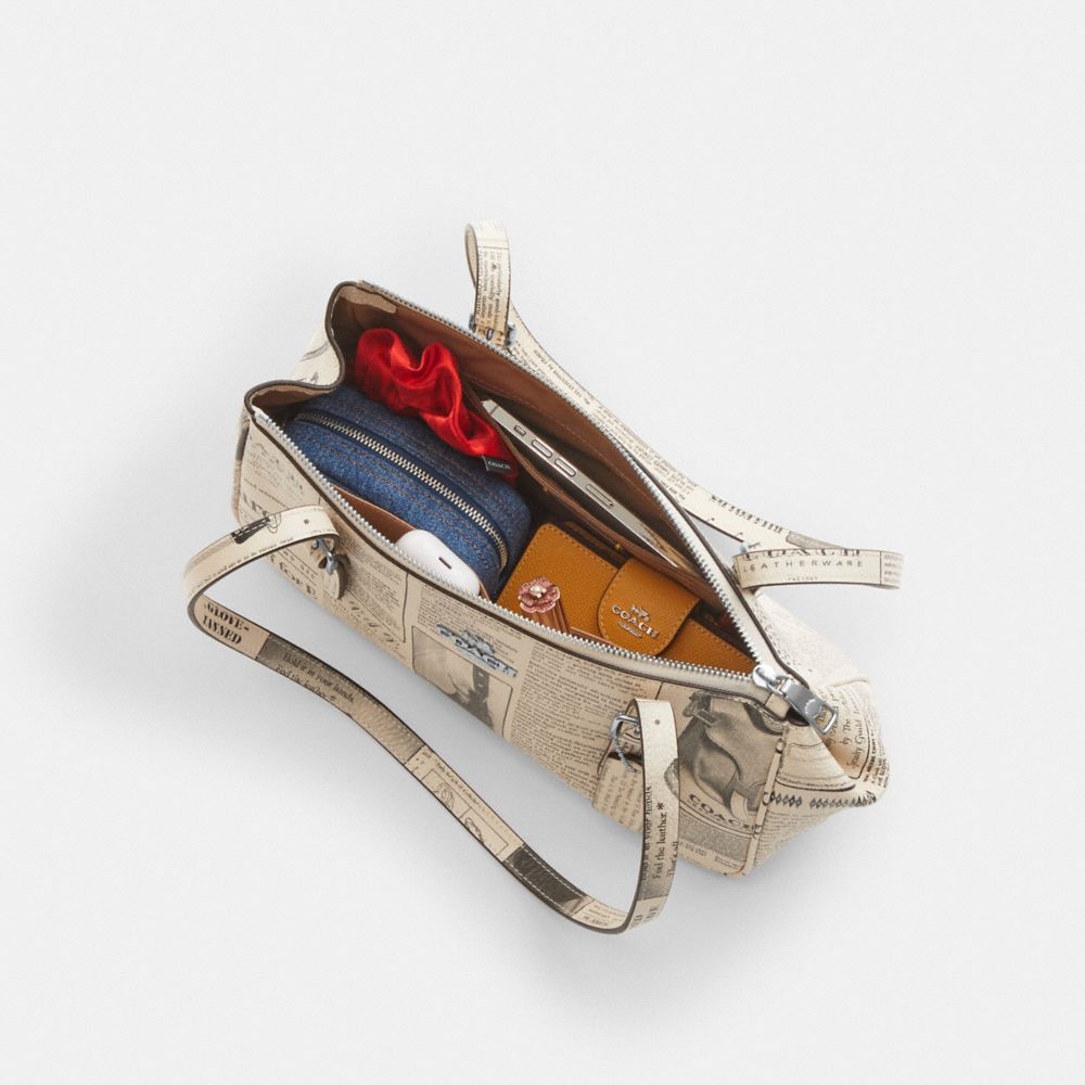 Asher Shoulder Bag In Haircalf