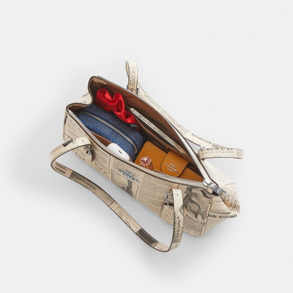 Asher Shoulder Bag In Haircalf