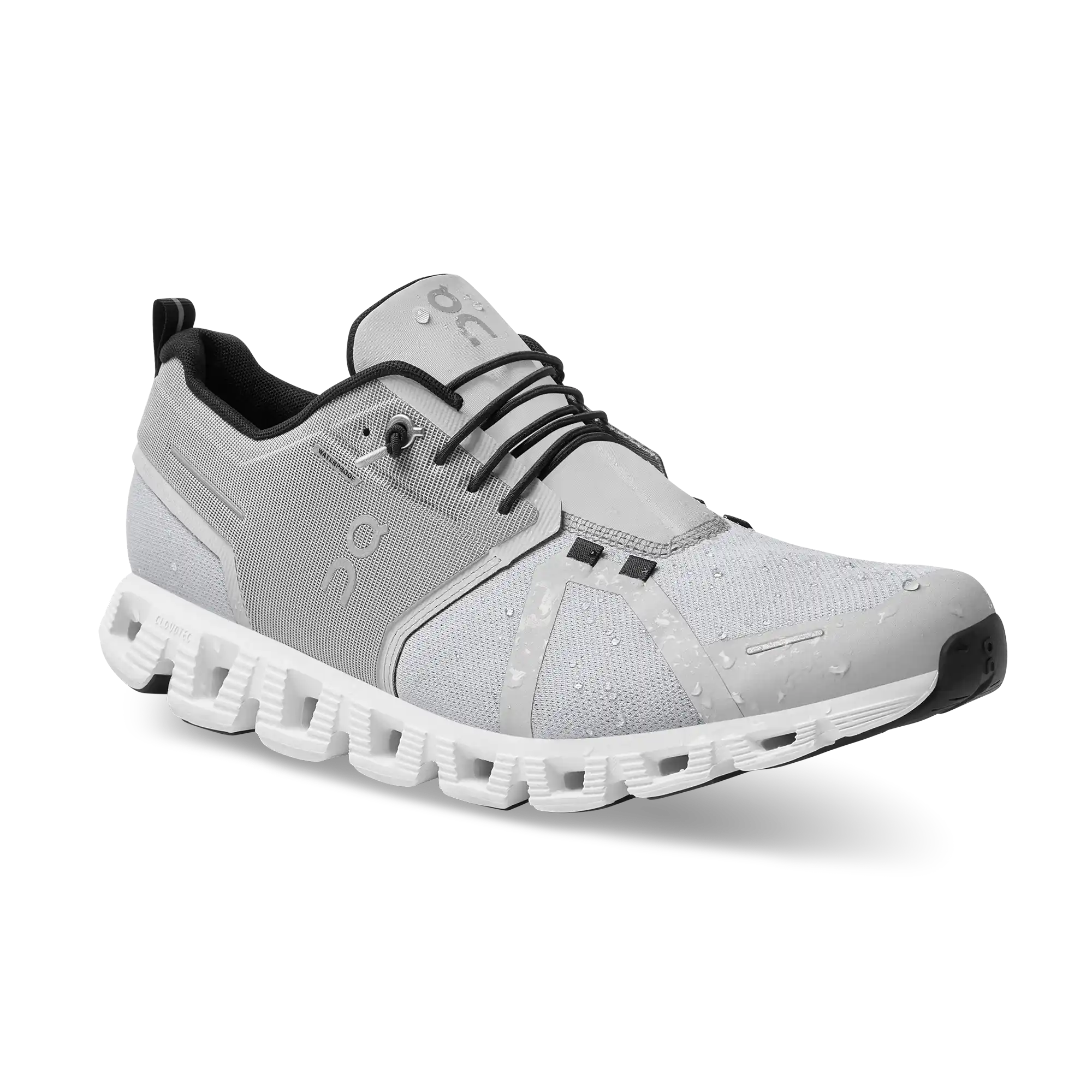 On Running Cloud 5 Waterproof Glacier White