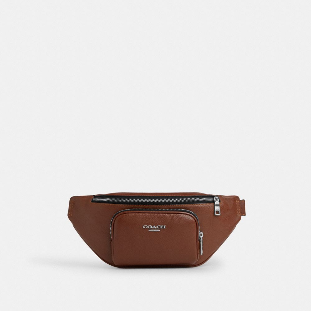 Racer Small Belt Bag In Signature Leather