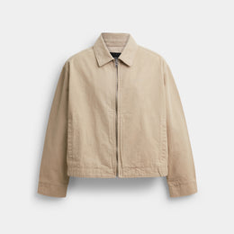 Zip Up Blouson Jacket