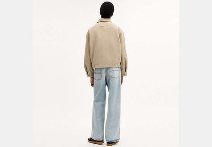 Zip Up Blouson Jacket