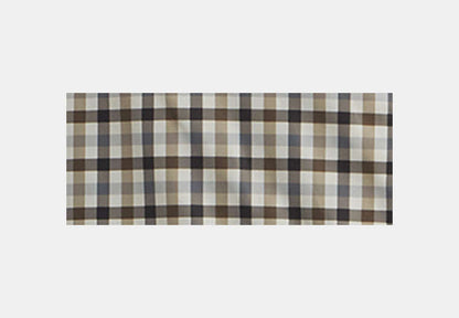 Plaid Windbreaker In Recycled Polyester