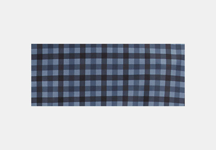 Plaid Windbreaker In Recycled Polyester