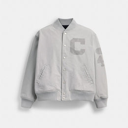 Canvas Varsity Jacket