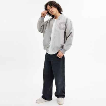 Canvas Varsity Jacket