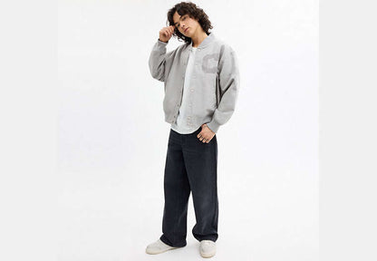 Canvas Varsity Jacket