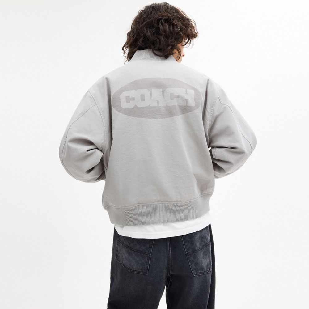 Canvas Varsity Jacket