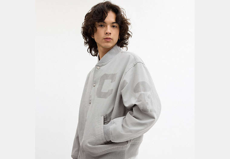 Canvas Varsity Jacket
